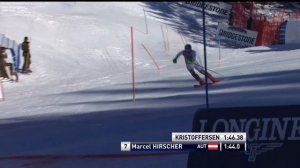 Marcel Hirscher - Slalom Wengen 2018 - 2nd Run - Win