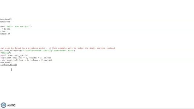 Python Script - Bulk email send out via Gmail