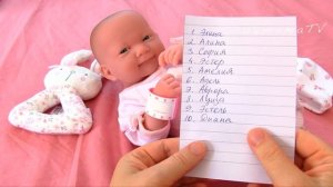 МОЯ ДЕВОЧКА! ПОМОГИТЕ ВЫБРАТЬ ИМЯ! #Кукла Пупсик #Реборн Игрушки для девочек Как мама