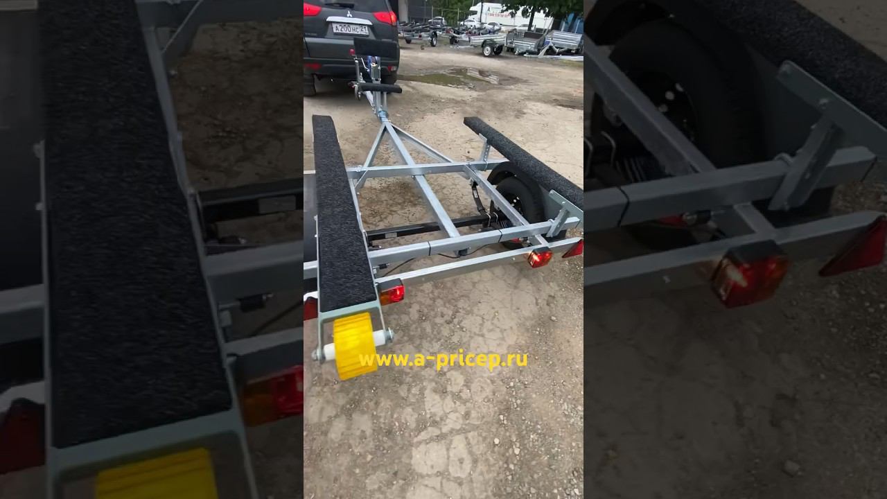 Лодочный прицеп МЗСА 81771С.012 Казань Чебоксары Уфа АРИВА  Установка фаркопа #мзса #фаркоп #уфа