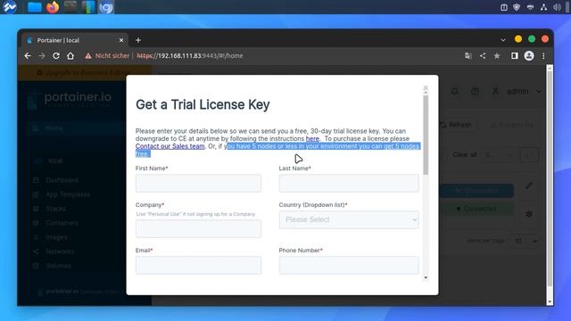 Kostenlose Portainer Lizenz смотреть онлайн
