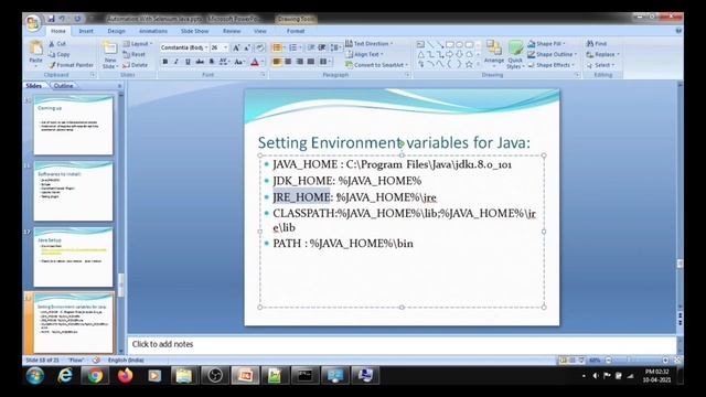 Develop BDD Automation Framework from Scratch | Selenium Java | Set Environment Variables for Java