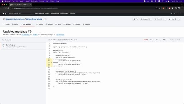 GIT Explained Part 2 (merge, rebase, conflicts, tips & tricks) смотреть онлайн