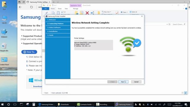 Easy Wi-Fi connection Setup for any Samsung Laser Printer смотреть онлайн