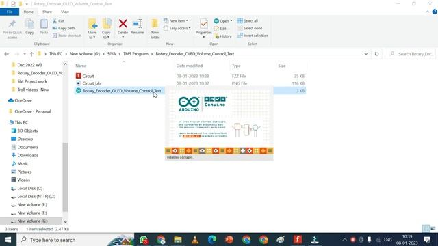 Rotary Encoder Arduino UNO OLED Display | 0.96 OLED | Arduino Simple Projects |Teach Me Something