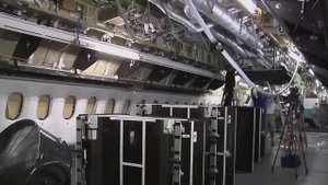Как собирают Boeing 787
