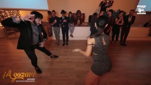 Angelo Rito & Myrto - salsa social dancing @ A GOZAR ARACHOVA SBK Meeting …