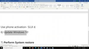 Fix Windows 10 Activation Error 0x87E10BC6