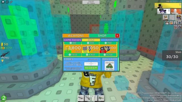 ALL *NEW* SECRET OP CODES!? Roblox Weapon Kit 2021 смотреть онлайн