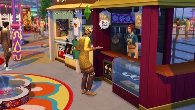 The Sims 4 City Living: Official Festivals Trailer смотреть онлайн