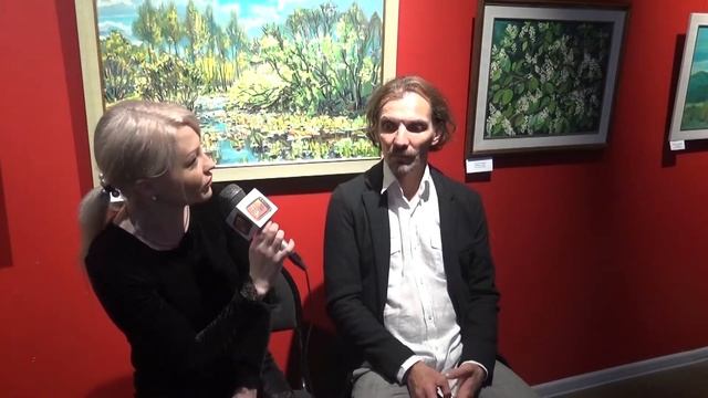 Интервью Алексея Гилярова  - популярный художнок, куратор выставки
