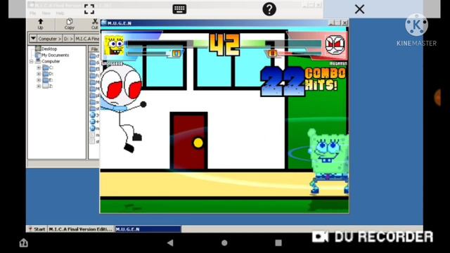 MUGEN (Android): Spongebob (Feilxmario) vs Megaten