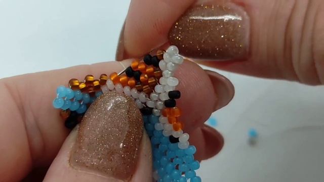 ? Звёздочка из бисера ?