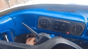 зил-130.после восстановления. запуск без подогрева в минусовую погоду. новый ЗИЛ 2022 года.ZIL130