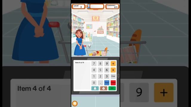 Supermarket Cashier Simulator Level 1-5