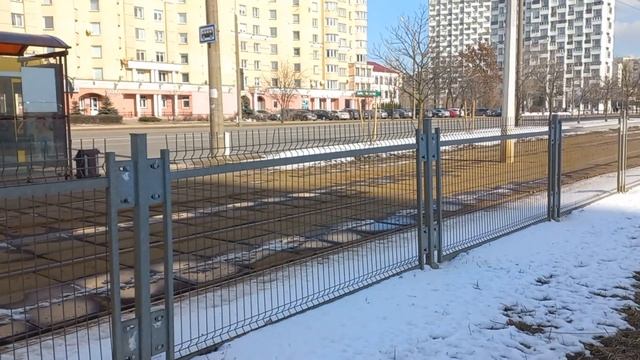 МИНСКИЙ ТРАМВАЙ И АВТОБУС НА ПРОСПЕКТЕ МАШЕРОВА - 07.03.2023 #1 смотреть онлайн