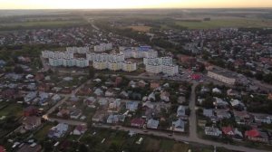 Коломна, район Городищи, ЖК Современник, храм Иоанна Предтечи, Kolomna, Gorodischi, drone fly Mini