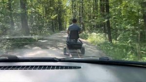 Электрическая мотособака с мотором Дуюнова DA90S