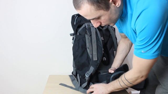 рюкзак Outventure trekker 55 черный смотреть онлайн