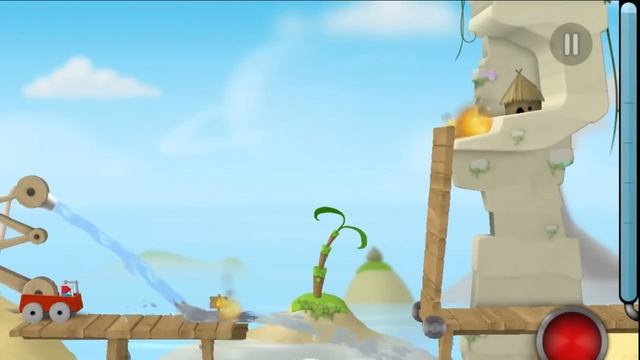 Игры для детей: Гном пожарный. Тушим пожар смотреть онлайн