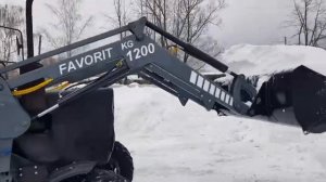 Фаворит 1200 видео погрузки