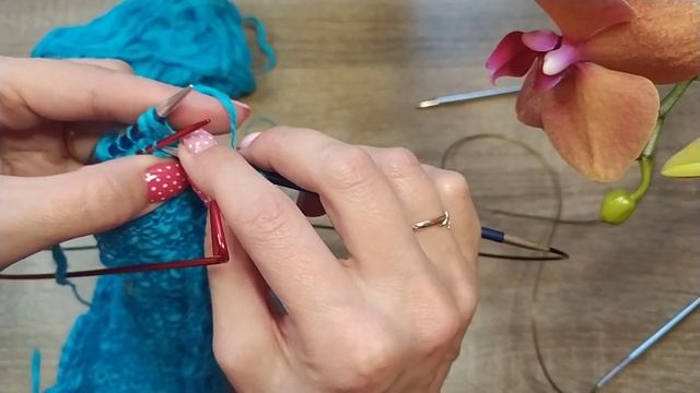 Соединение открытых петель спицами. Метод трёх спиц. Виды швов.