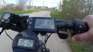электровелосипед первый заезд после сборки