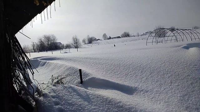 Замело деревню, замело. #зима,#уборкаснега,#замелодеревню#,снежнаязима.