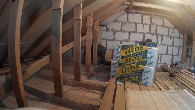 Утепление чердачного перекрытия. Часть 2