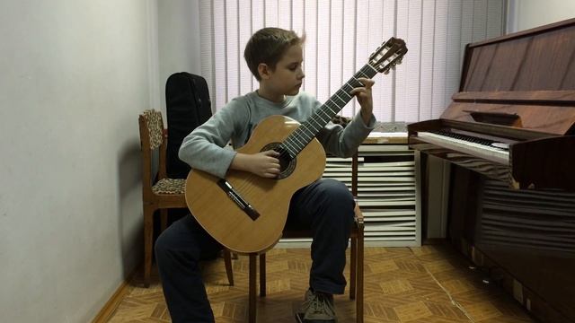 А. Виницкий - Этюд 5 (босса-нова) исп. М. Родин смотреть онлайн