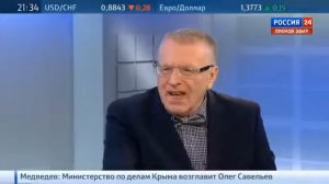 Лидер партии ЛДПР Жириновский о выборах на Украине