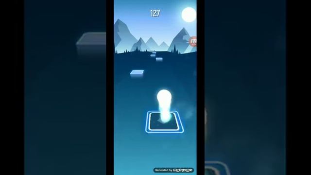 I have scored 284 points in the tiles hop Gameplay new top 2020 Android game tiles hop смотреть онлайн