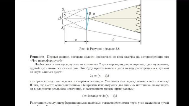 Семинар 04. Интерференция