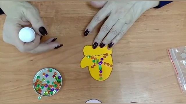 Мастер-класс "Зимняя рукавичка" смотреть онлайн