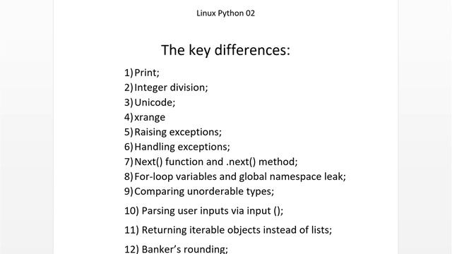 Linux Python 02：Python2 or Python3?