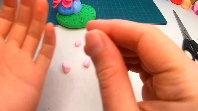 Домик Эльфов из легкого пластилина