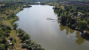 Река Чуговка возле г. Чугуев(Украина)(05.08.2021)Аэросъемка