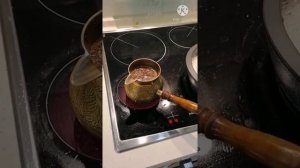 Кофе в турке с солью #этопищеблог