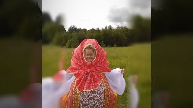 Матрёшка. Ростовой костюм.