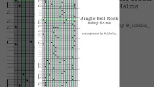 Jingle bell rock — Bobby Helms | tabs for 17-keys kalimba | табулатура для калимбы в 17 язычков