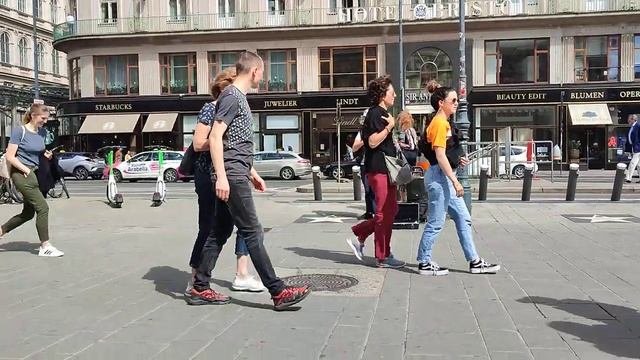 МУЗЫКАНТ У ВЕНСКОЙ ОПЕРЫ АВСТРИЯ