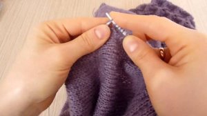 Женский свитер с ажурными рукавами спицами/Knitting a women's sweater with openwork sleeves