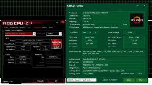 ASUS CPU-Z ROG Edition Version : 2.01 ,GPU-Z ROG Edition Version : 2.46.0, AIDA64 CPUID, HWiNFO