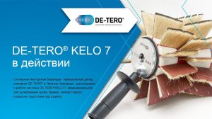 Шлифовальная система DE-TERO® KELO 7 для сруба и бревен