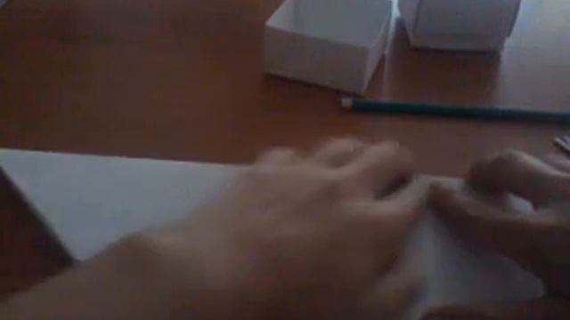 Оригами коробочка с крышкой , origami box