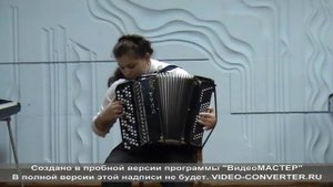 Осипова Мария.  "Орловские  страдания"  Обр.Е.Дербенко