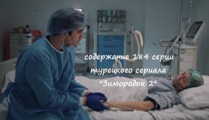 Содержание 184 серии (22 турецкая) второго сезона сериала "Зимородок" (РФ, 2023 / 2024)