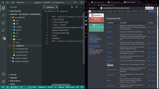 #1 Symfony 5 - Pré requis et démarrage d'un projet смотреть онлайн