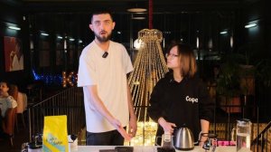 Готовим декаф из дрип-пакета с ананасовым соком и специями