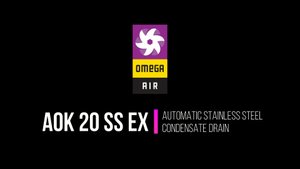 Автоматический слив конденсата из нержавеющей стали для приложений ATEX - AOK 20 SS EX - OMEGA AIR